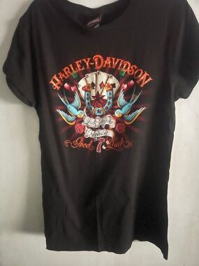 Harley Davidson Womens T-Shirt from Las Vegas ,Size XL
